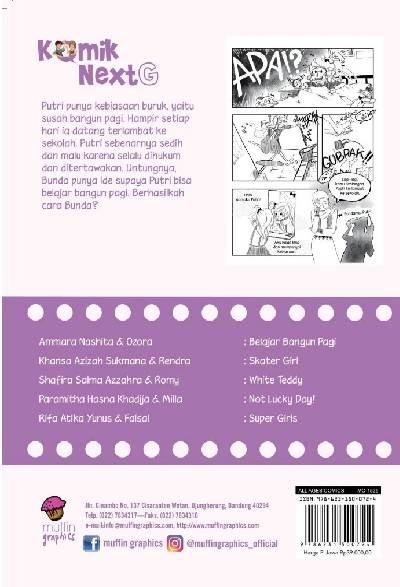 Komik Belajar Bangun Pagi