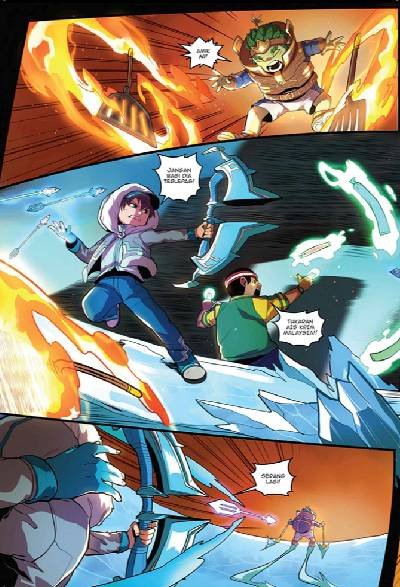 Komik Boboiboy Galaxy Misteri Pegunungan Tandus
