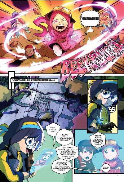 Komik Boboiboy Galaxy Panduan Dua Kuasa!