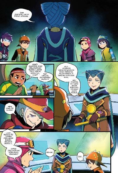 Komik Boboiboy Galaxy Pergolakan Dari Windara