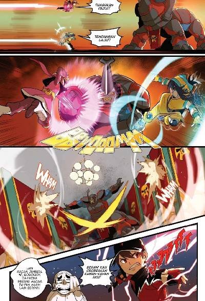 Komik Boboiboy Galaxy Kesatria Windara!