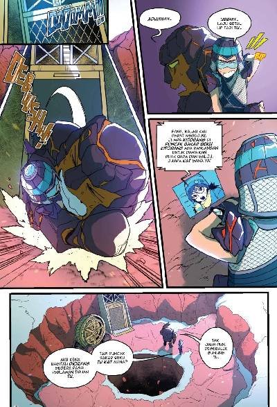 Komik Boboiboy Galaxy Kuasa Tanpa Batasan