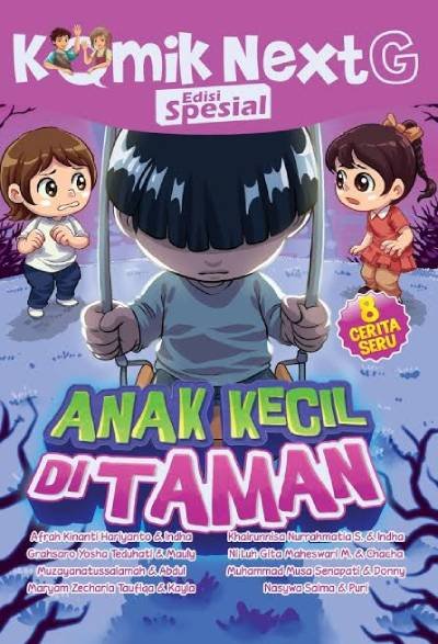 Komik Anak Kecil di Taman