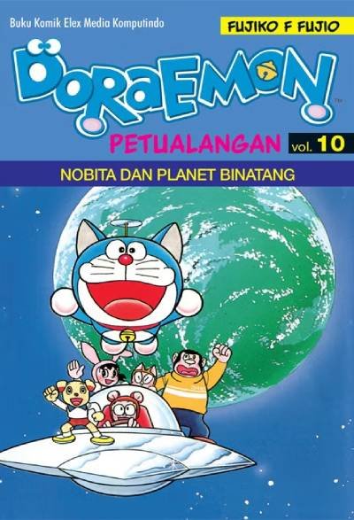 Komik Doraemon Petualangan 10 - Nobita Dan Planet Binatang