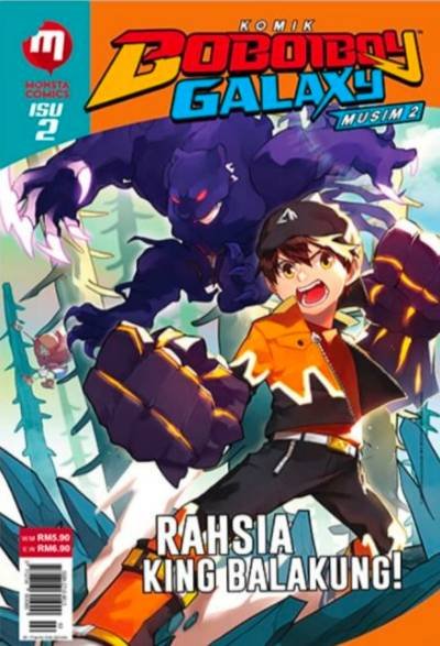 Komik Boboiboy Galaxy Rahasia King Balakung