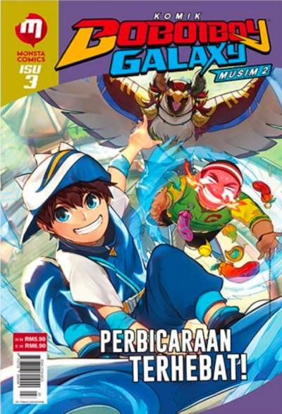 Komik Boboiboy Galaxy Pembicaraan Terhebat