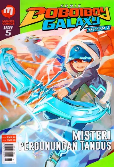 Komik Boboiboy Galaxy Misteri Pegunungan Tandus