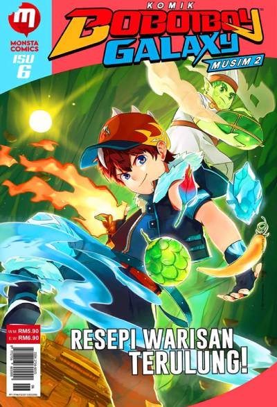 Komik Boboiboy Galaxy Resepi Warisan Terulung!