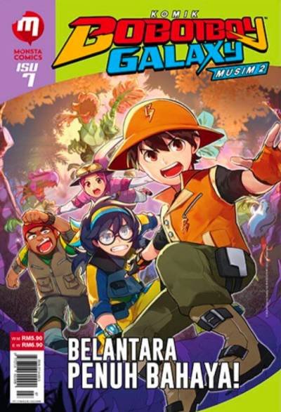 Komik Boboiboy Galaxy Belantara Penuh Bahaya!