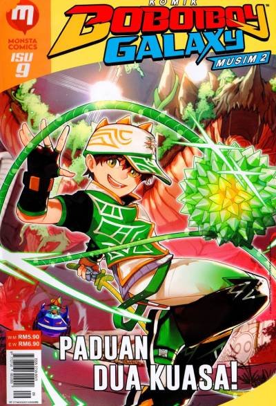Komik Boboiboy Galaxy Panduan Dua Kuasa!