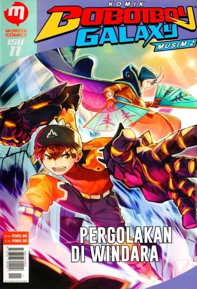 Komik Boboiboy Galaxy Pergolakan Dari Windara