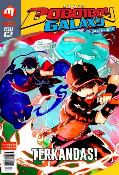 Komik Boboiboy Galaxy Terkandas!