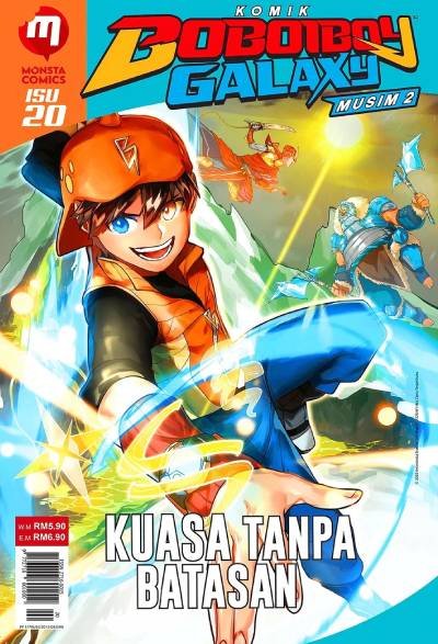 Komik Boboiboy Galaxy Kuasa Tanpa Batasan