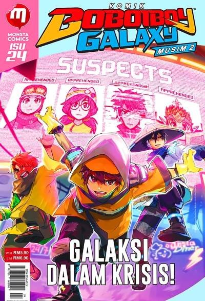 Komik Boboiboy Galaxy Dalam Krisis!