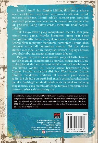 Novel Kisah Tikus dan Manusia