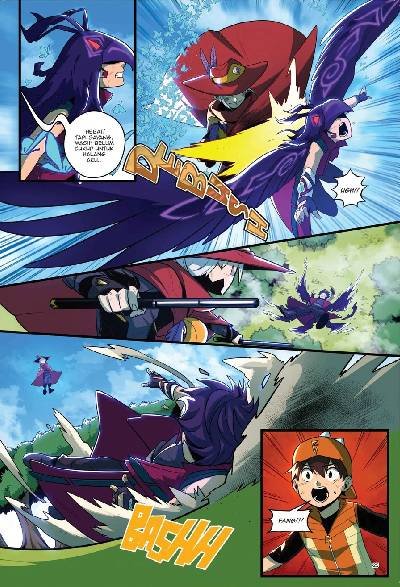 Komik Boboiboy Galaxy Pelawatan Misteri Dari Angkasa Lepas!