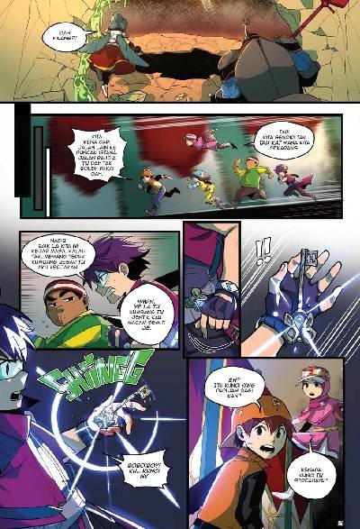 Komik Boboiboy Galaxy Kesatria Windara!