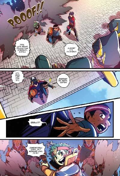 Komik Boboiboy Galaxy Dalam Buruan