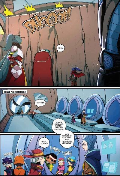 Komik Boboiboy Galaxy Pergolakan Dari Windara