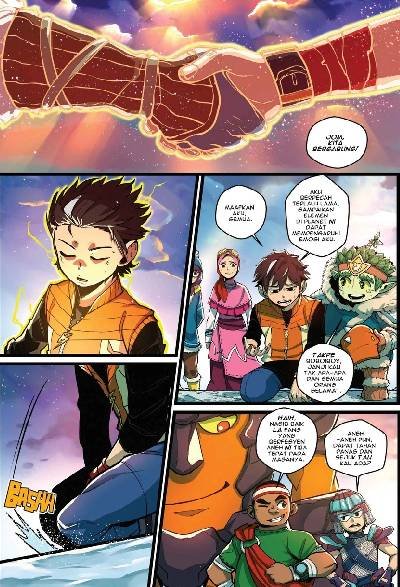 Komik Boboiboy Galaxy Kuasa Tanpa Batasan