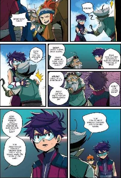Komik Boboiboy Galaxy Terkandas!