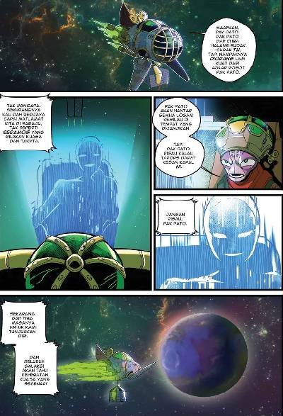 Komik Boboiboy Galaxy Cahaya Di Sebalik Awan