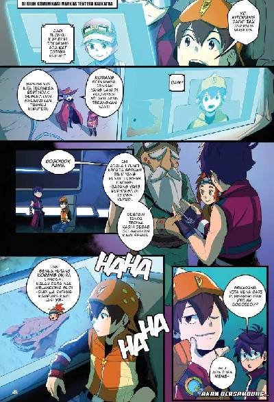 Komik Boboiboy Galaxy Terkandas!