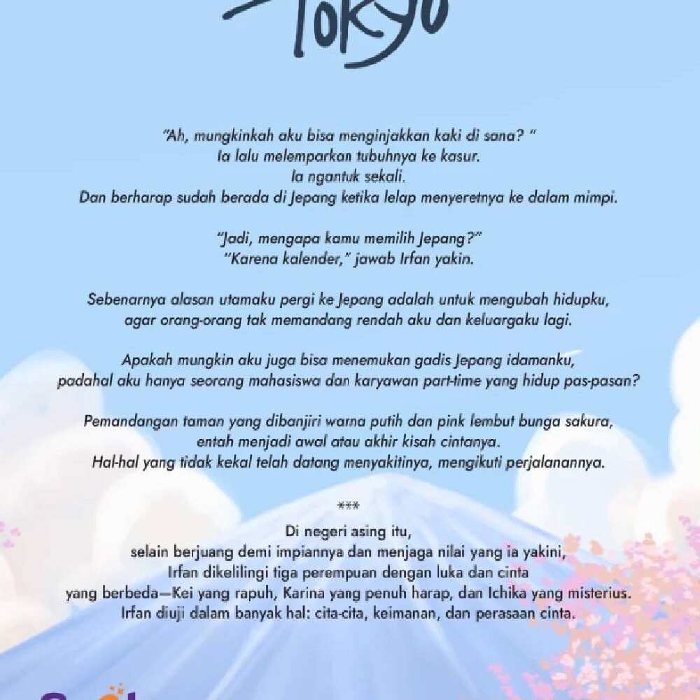 Novel Bidadari Inspiratif Di Langit Tokyo