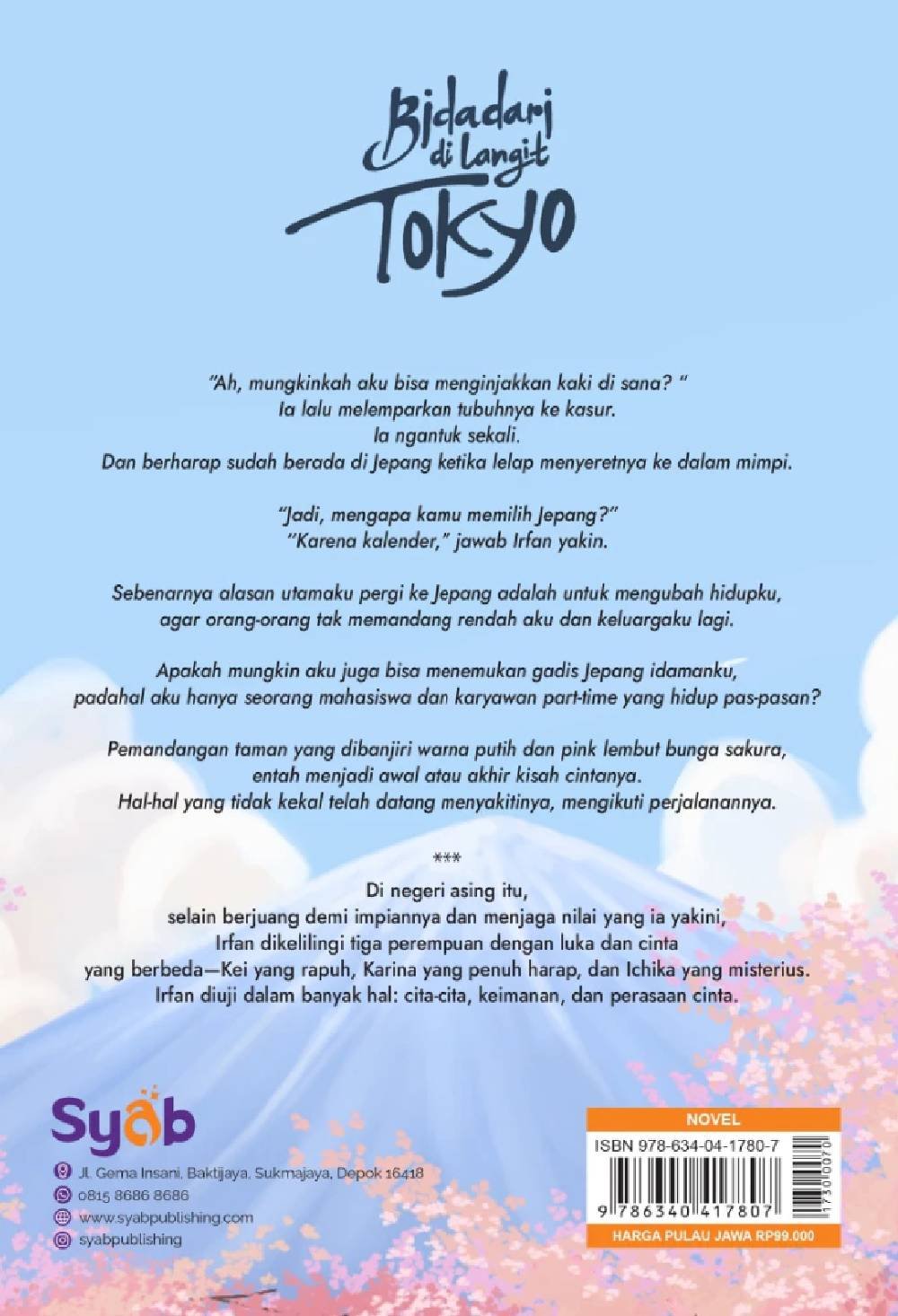 Novel Bidadari Inspiratif Di Langit Tokyo