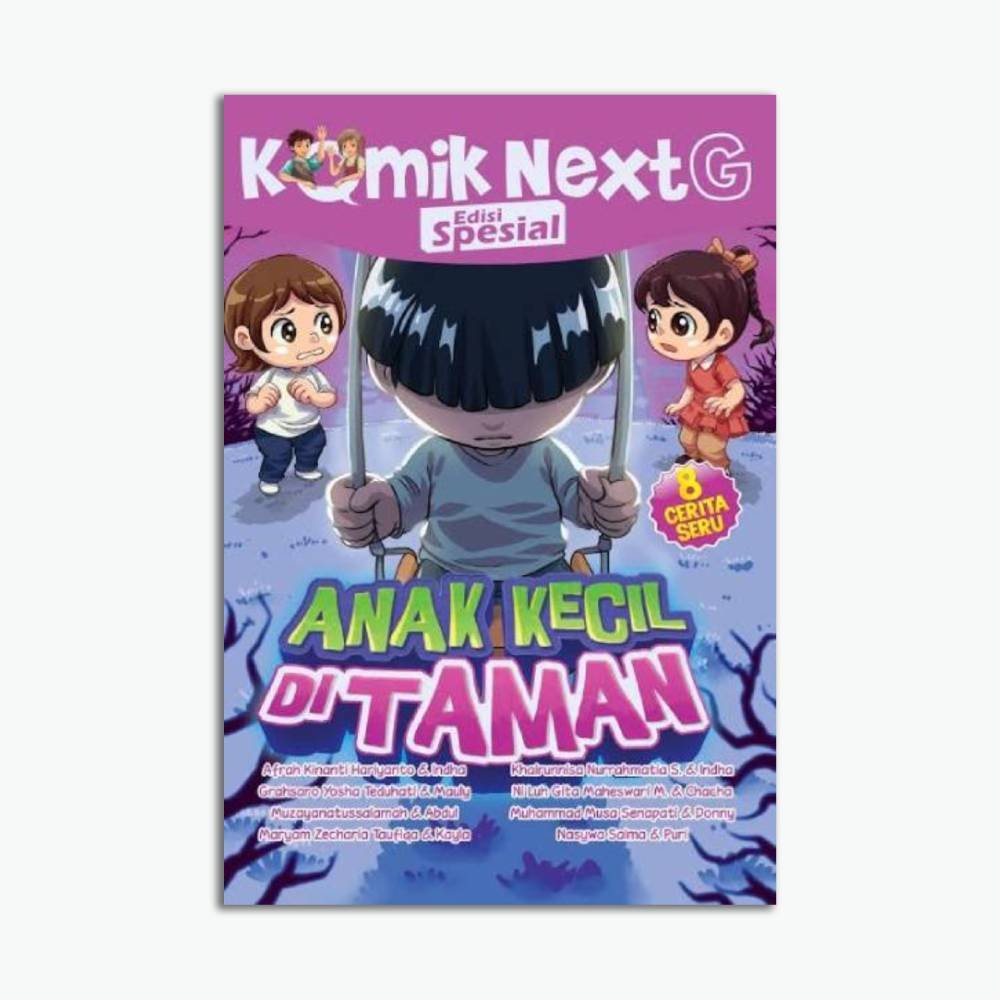Komik Anak Kecil di Taman