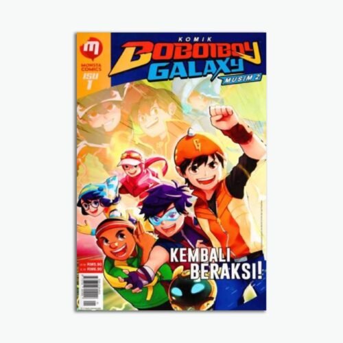 Komik Boboiboy Galaxy Kembali Beraksi