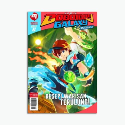Komik Boboiboy Galaxy Resepi Warisan Terulung!