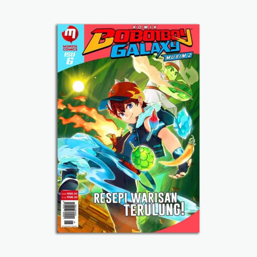 Komik Boboiboy Galaxy Resepi Warisan Terulung!