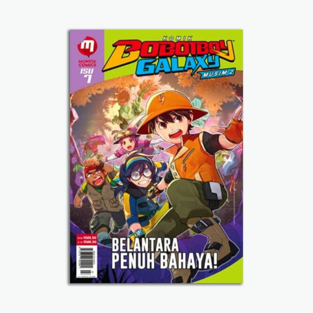 Komik Boboiboy Galaxy Belantara Penuh Bahaya!