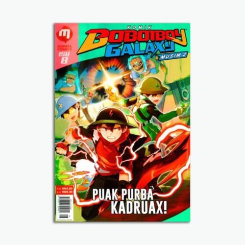 Komik Boboiboy Galaxy PUAK PURBA KADRUAX!