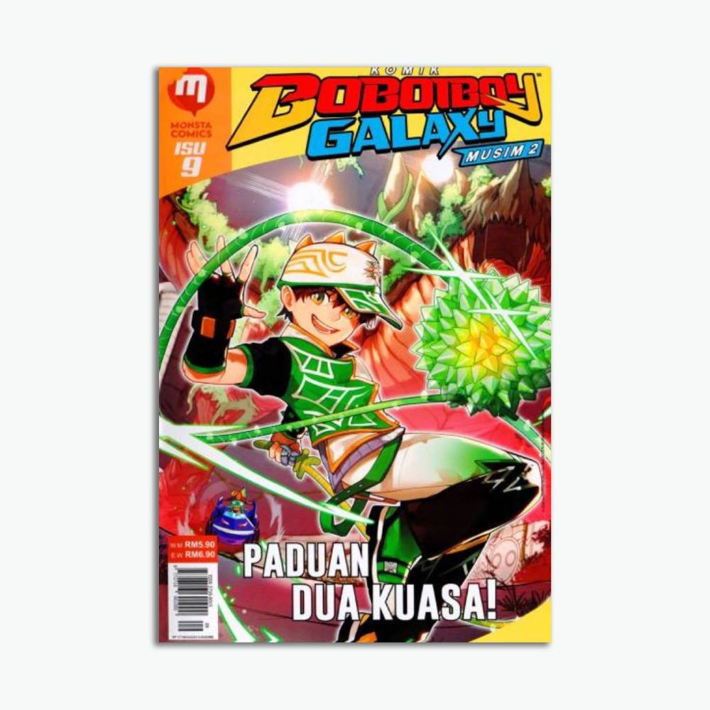 Komik Boboiboy Galaxy Panduan Dua Kuasa!