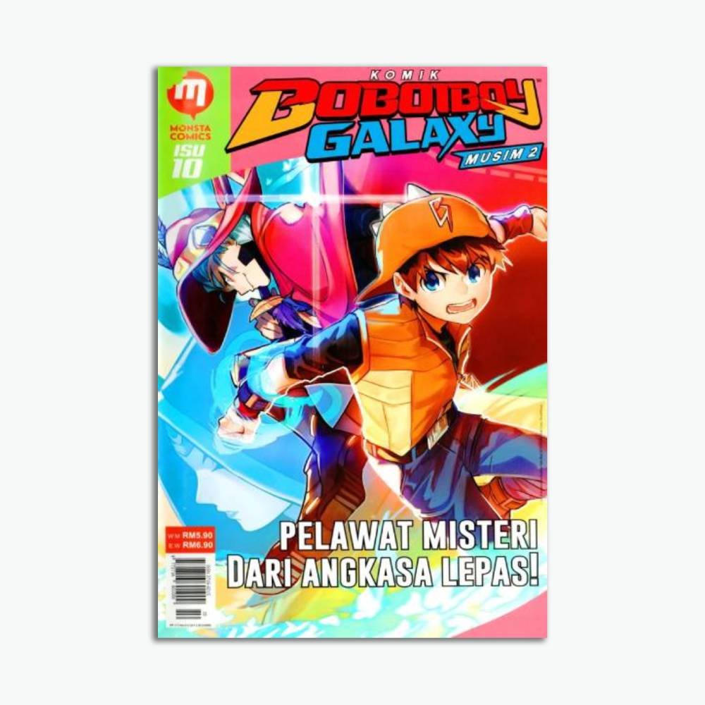 Komik Boboiboy Galaxy Pelawatan Misteri Dari Angkasa Lepas!