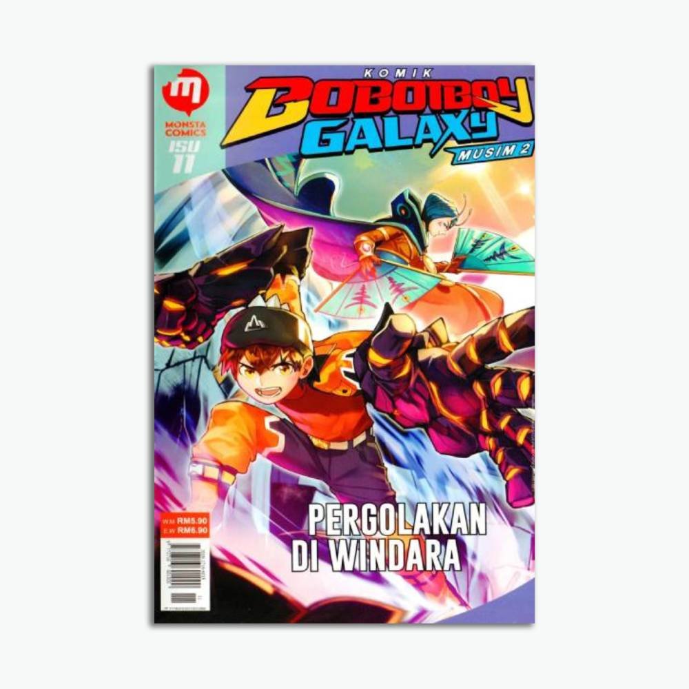 Komik Boboiboy Galaxy Pergolakan Dari Windara