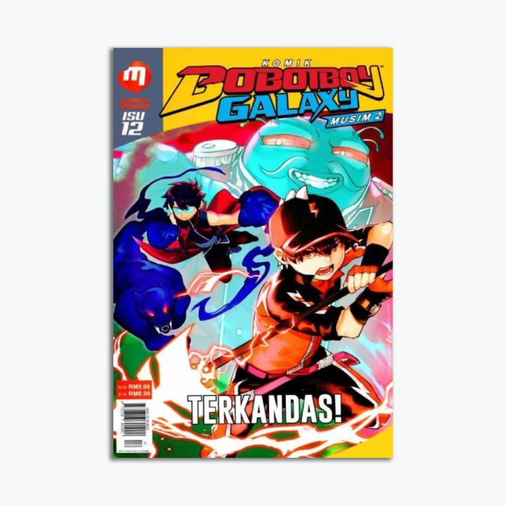 Komik Boboiboy Galaxy Terkandas!