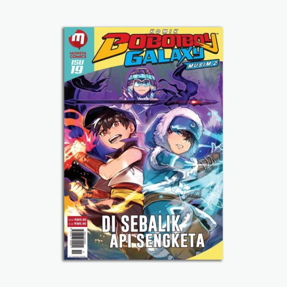 Komik Boboiboy Galaxy Di Sebalik Api Sengketa