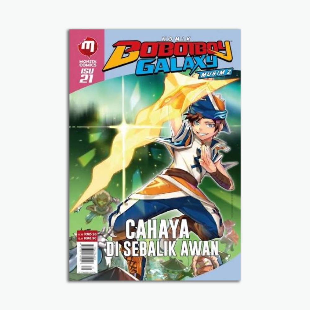 Komik Boboiboy Galaxy Cahaya Di Sebalik Awan