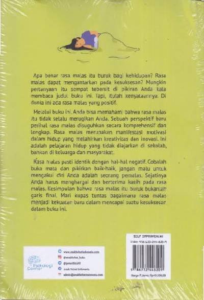 Seni Mengubah Rasa Malas: Sesungguhnya Kita dapat Berdamai dengan Kemalasan