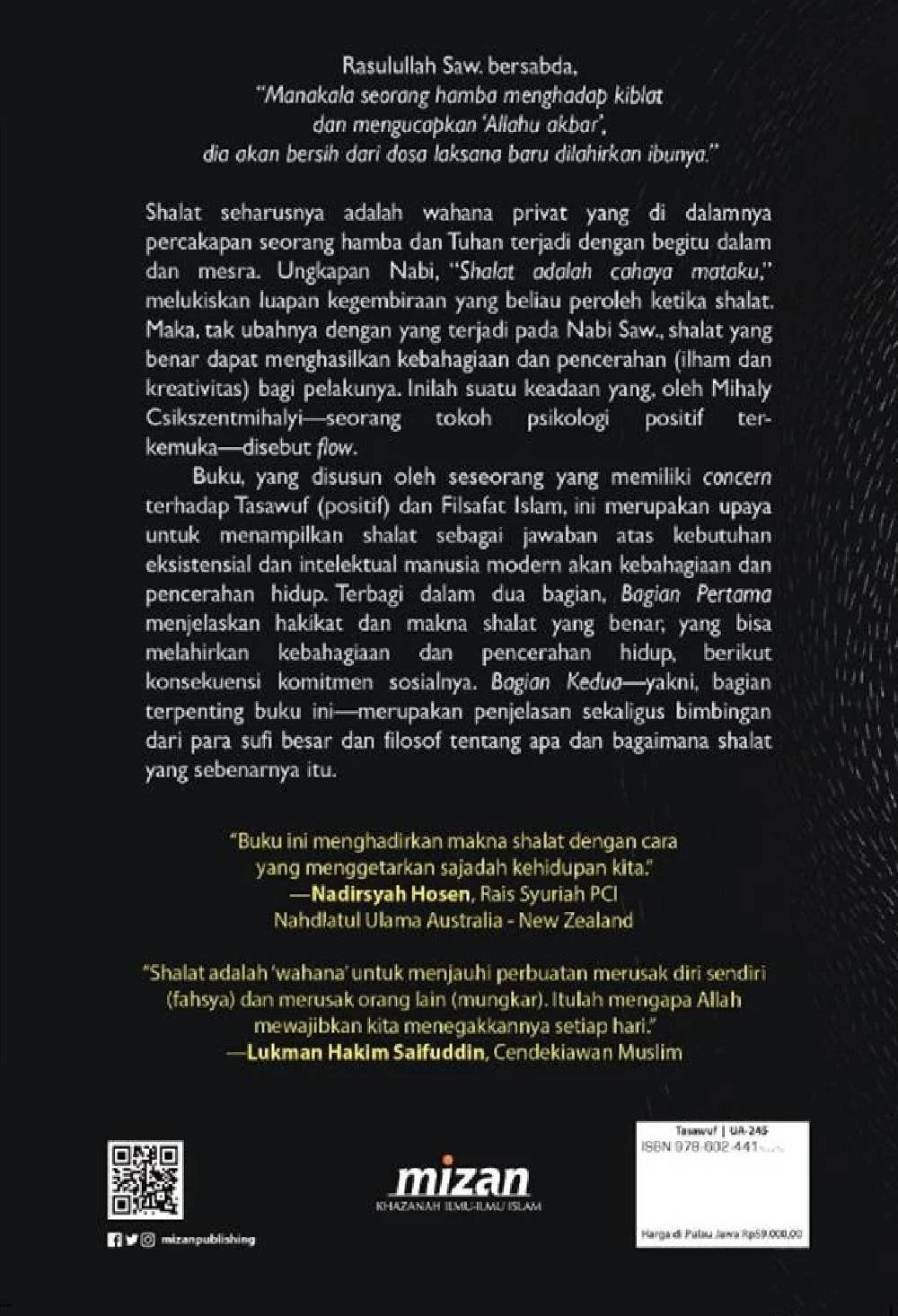 Buat Apa Shalat? : Menggali Makna Batin, Mereguk Ajaran Para Sufi