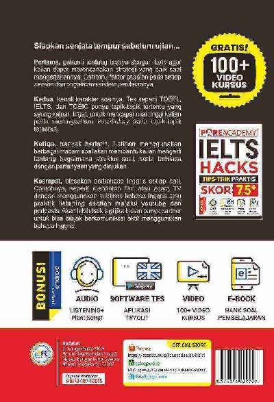 IELTS Hacks Tips-Trik Praktis Skor 7,5+