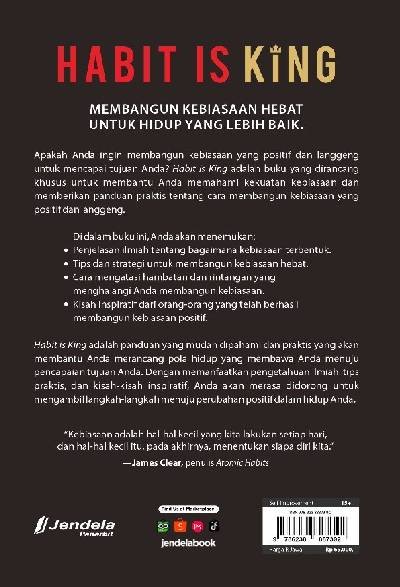 Habit Is King Rahasia Membangun Kebiasaan Hebat