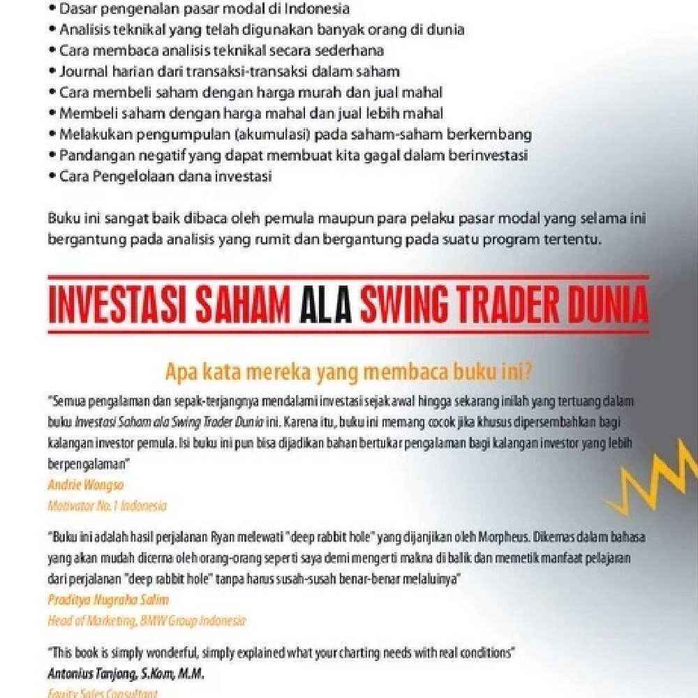 Investasi Saham Ala Swing Trader Dunia