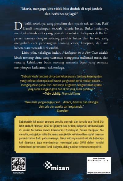 Novel Madonna In A Fur Coat