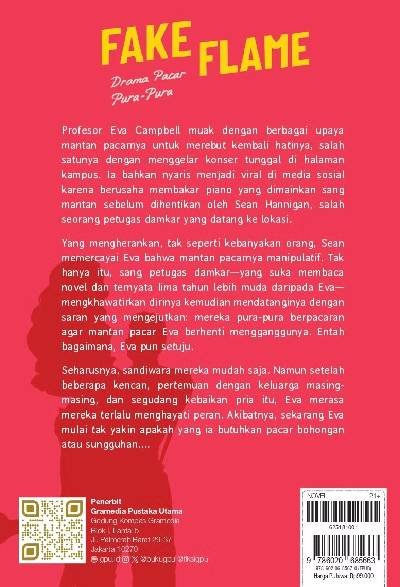 Novel Drama Pacar Pura-Pura (Fake Flame)