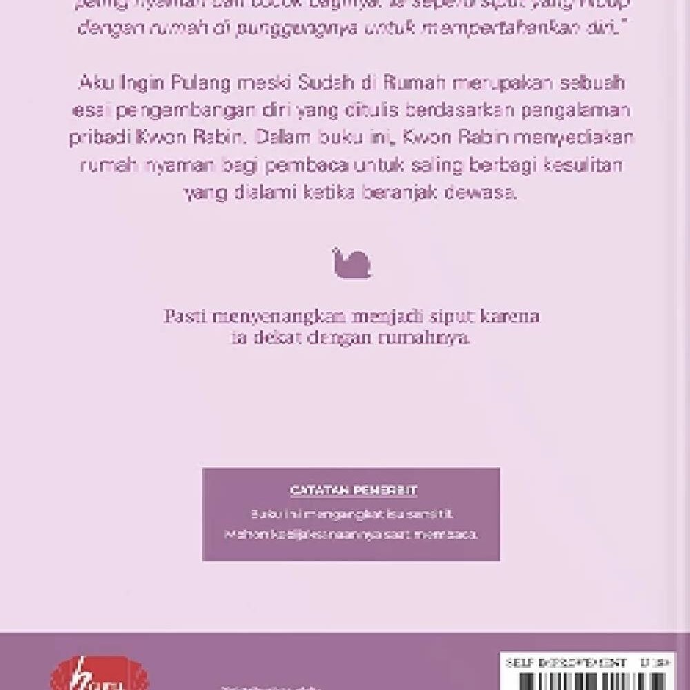 Aku Ingin Pulang meski Sudah di Rumah