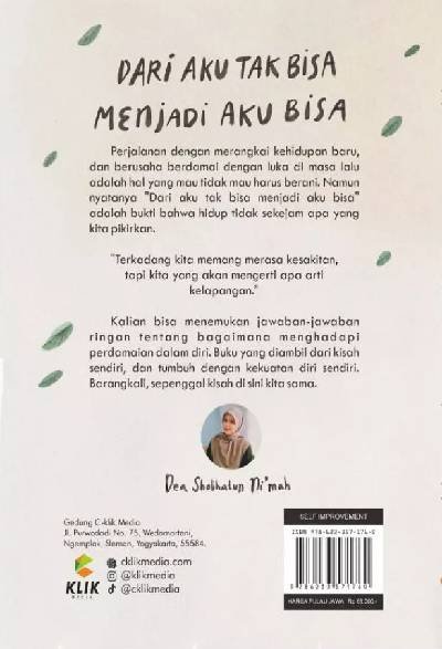 Dari Aku Tak Bisa Menjadi Bisa
